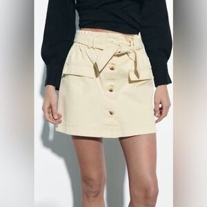 Zara utility cargo skirt